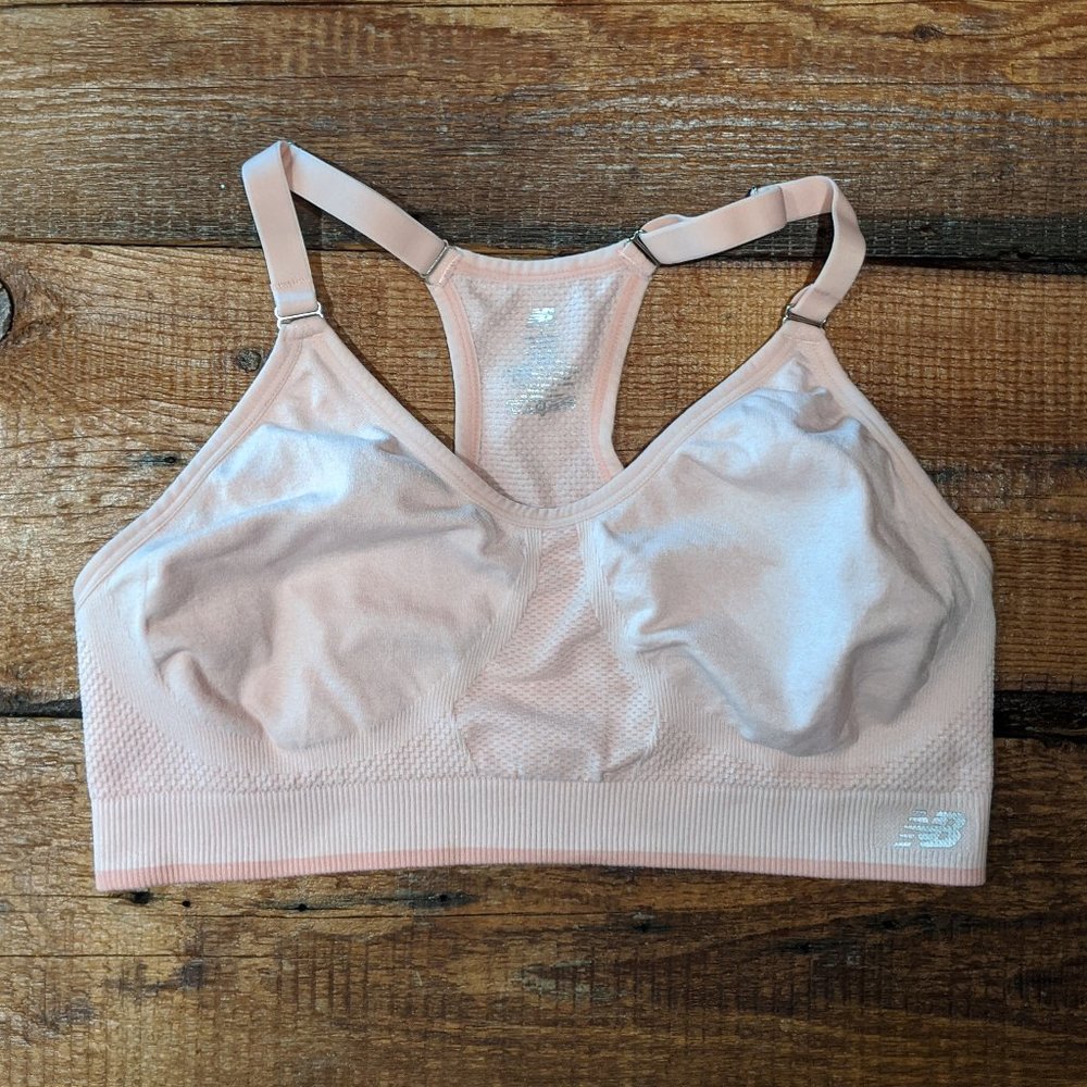 New Balance Sports Bra | Size Large | Pink